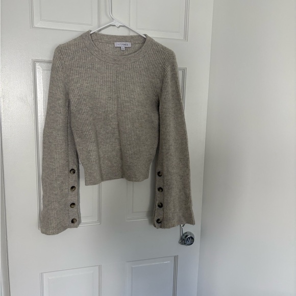 INTERMIX Ribbed Knit Sweater - Picture 2 of 8